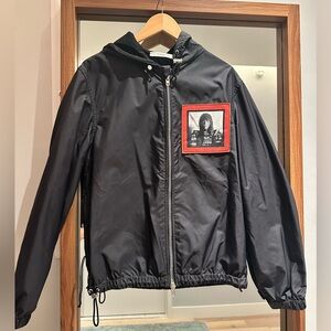 Givenchy Red Woman Patch Windbreaker